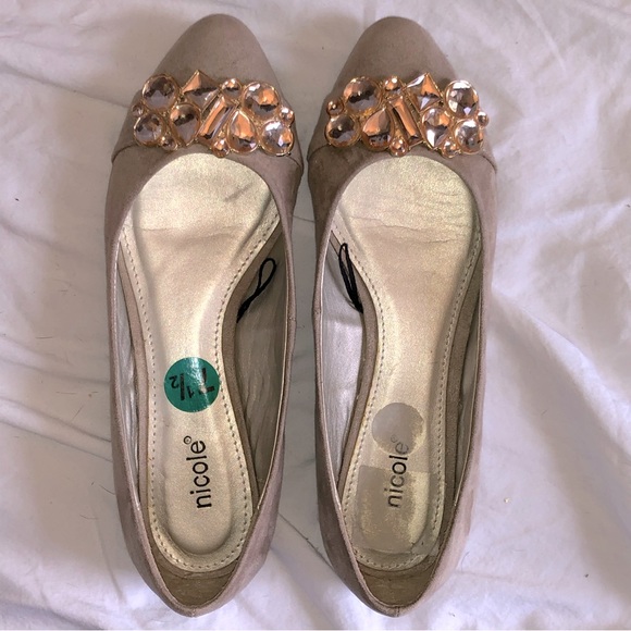 NICOLE (Miller) Gemstone Embellished Flats - Picture 5 of 15